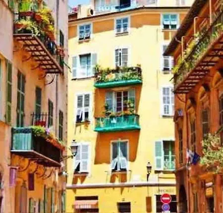 Au Coeur Du Vieux Nice, Superbe Refait A Neuf شقة